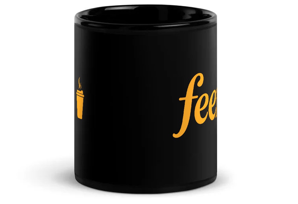 feen mug, front
