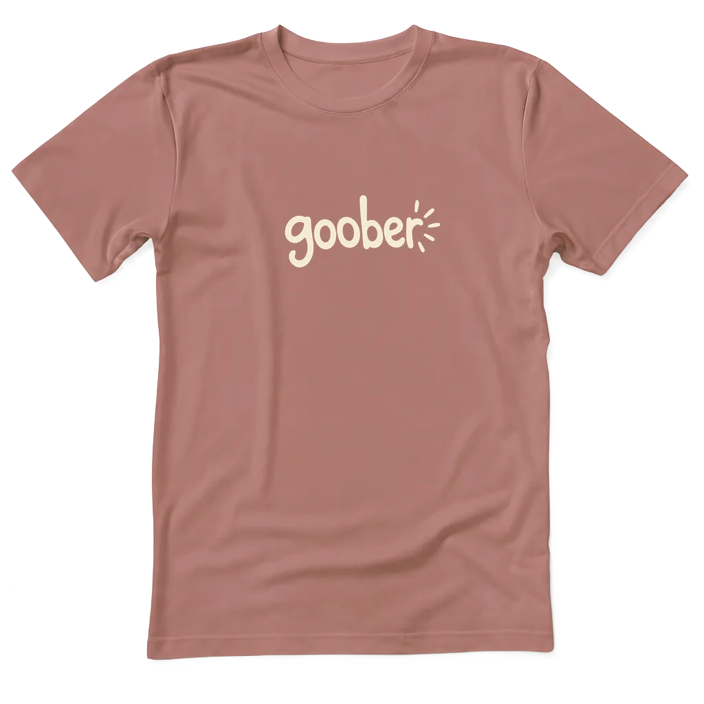 goober tshirt, front