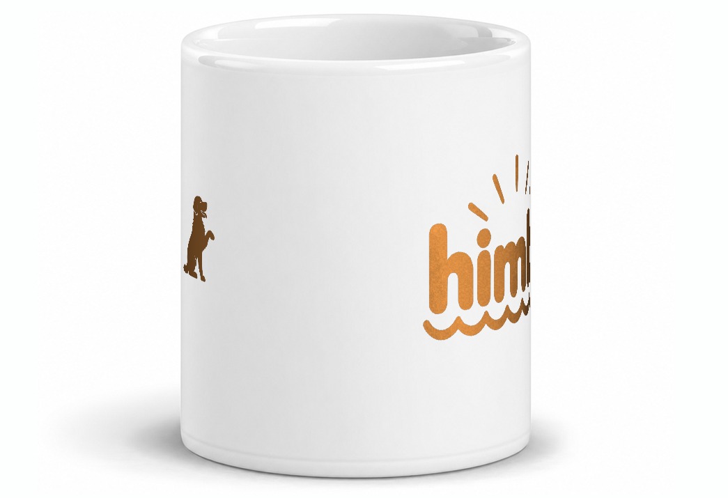 himbo mug, front