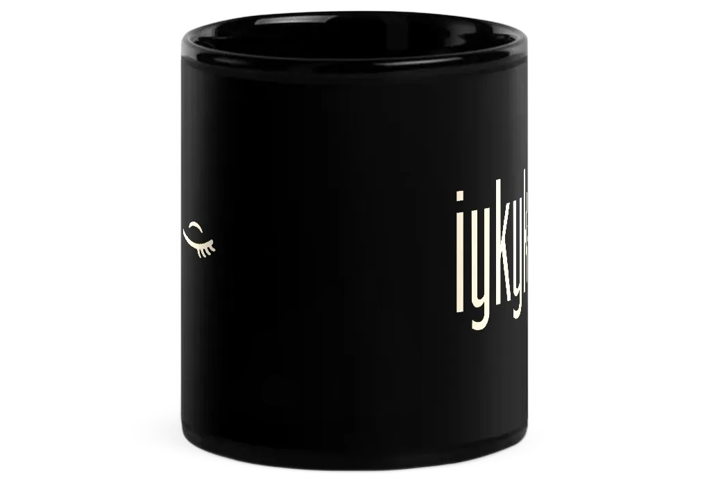 iykyk mug, front