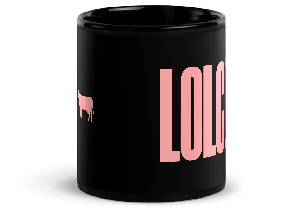 lolcow mug, front