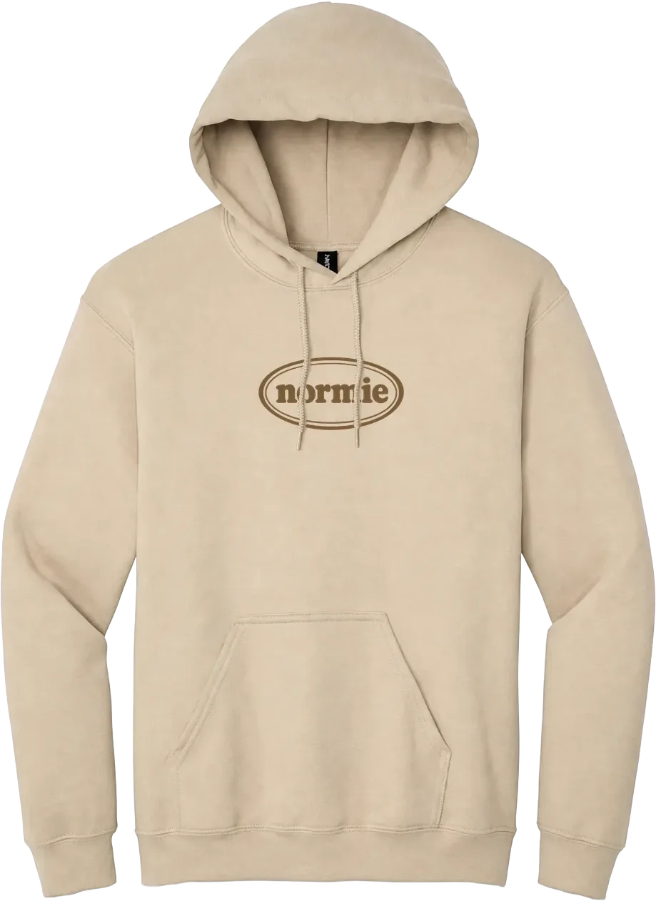 normie hoodie, front