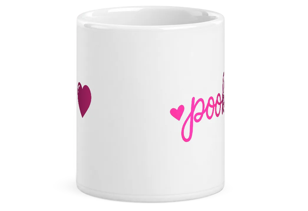 pookie mug, front