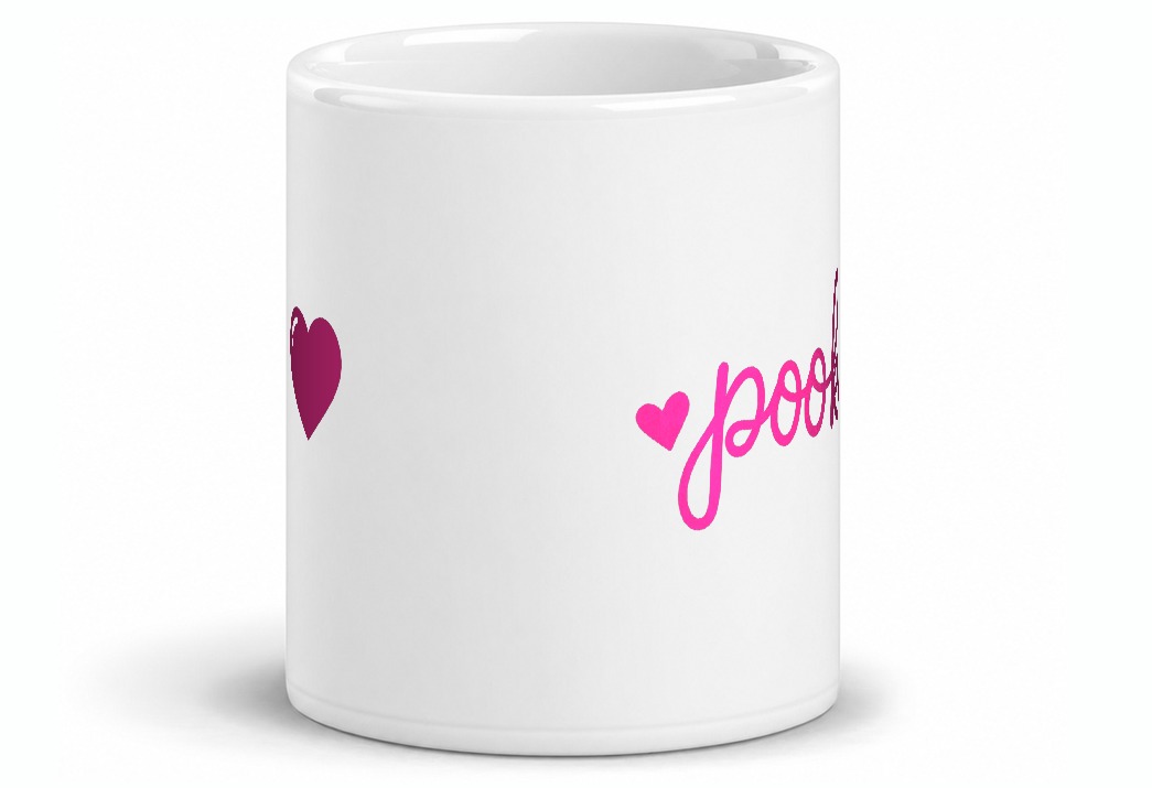 pookie mug, front