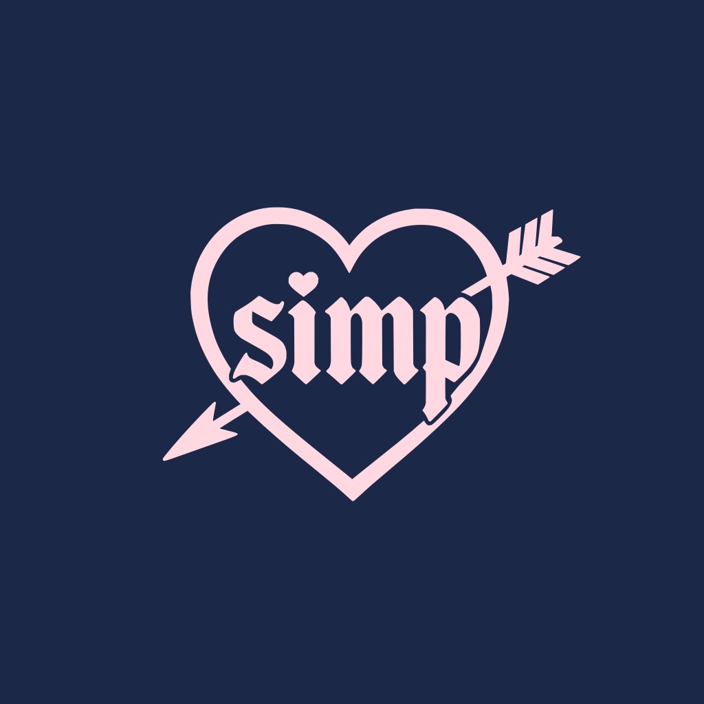 simp mug, the artwork