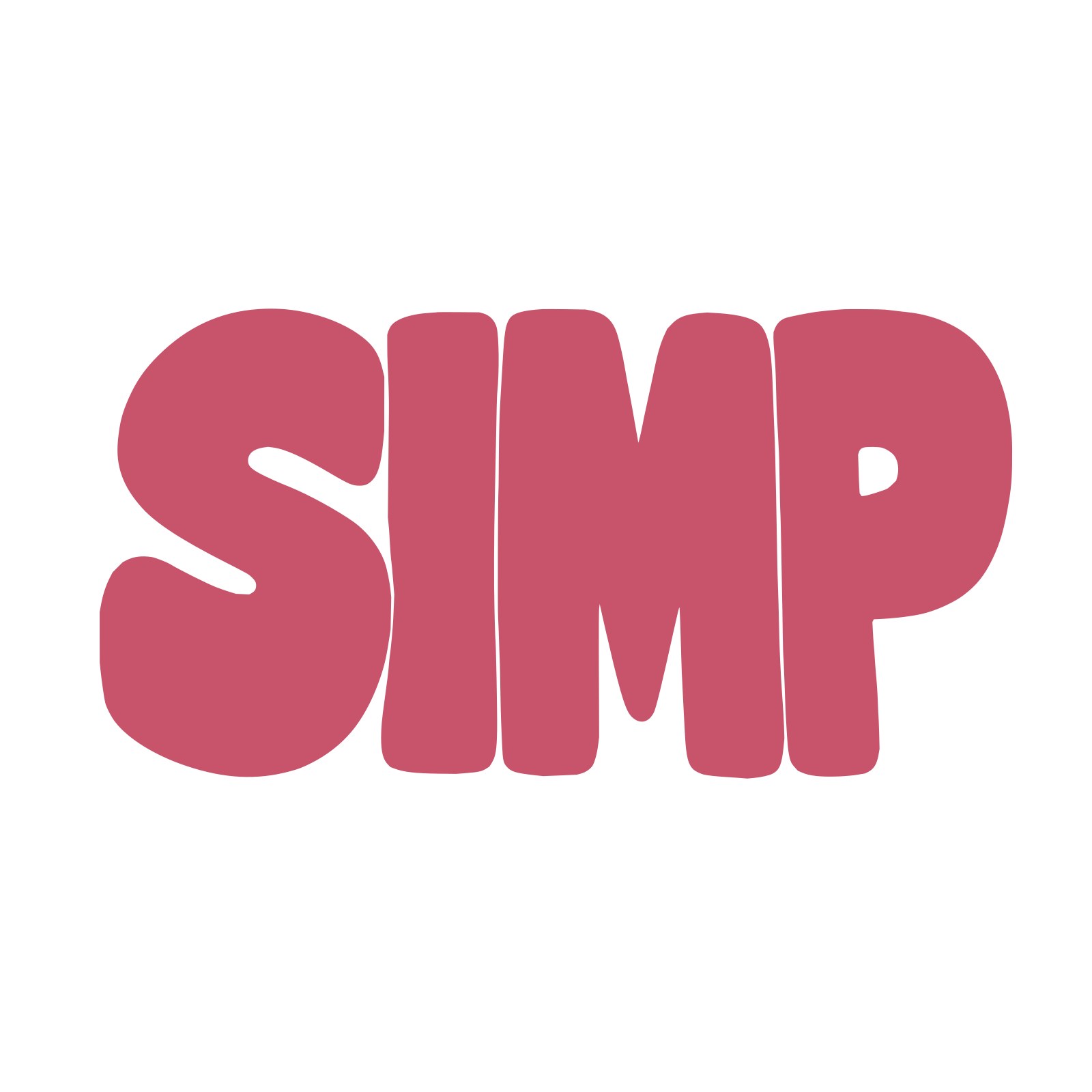 simp mug, the full wrap, flat