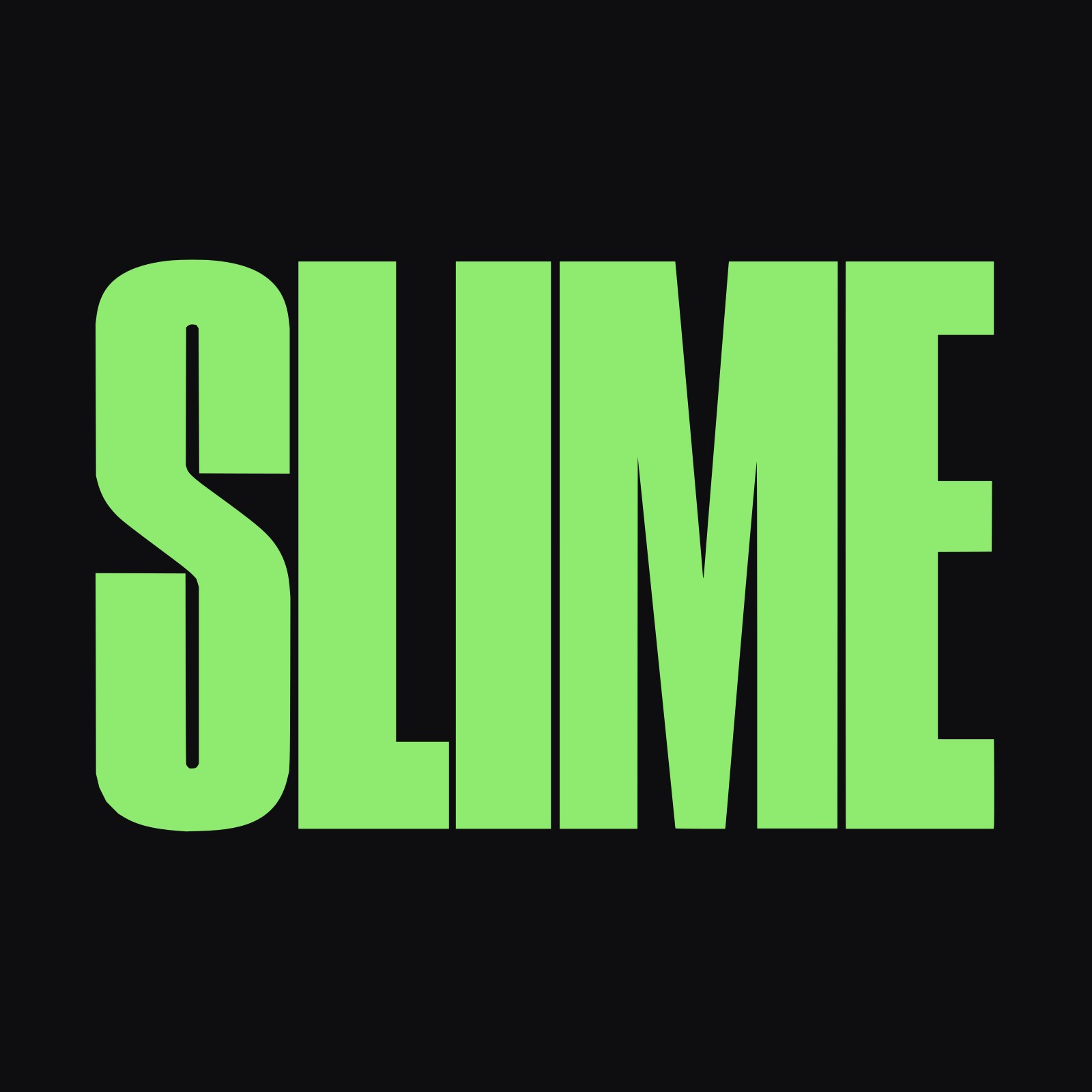 slime mug, the full wrap, flat