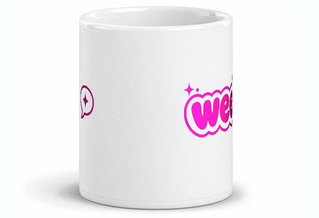 weeb mug, front